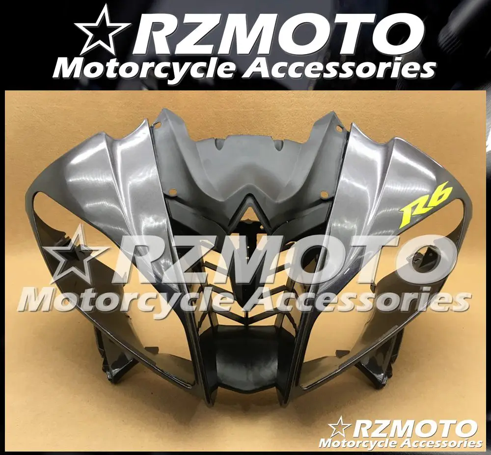Спереди голову обтекатель клобук крышка носа пригодный для YAMAHA YZF R6 06 07 YZF600 2006 2007