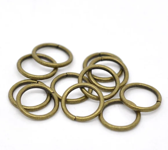 

DoreenBeads 300 бронзовые открытые колечки 10x1,2 мм (B13500), yiwu