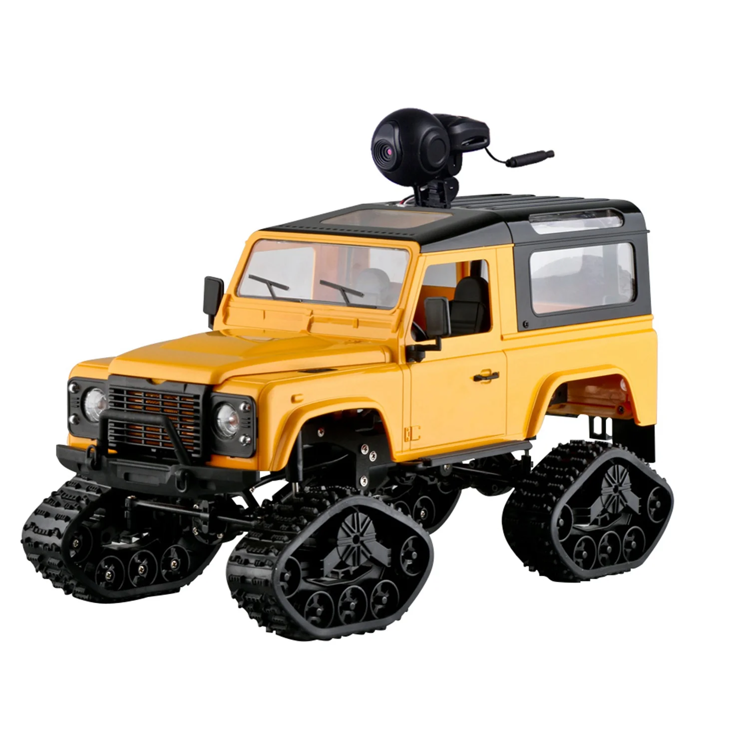 FBIL 1:16 Rc 2 4 ГГц 4Wd гусеничное колесо с металлической рамой|Радиоуправляемые
