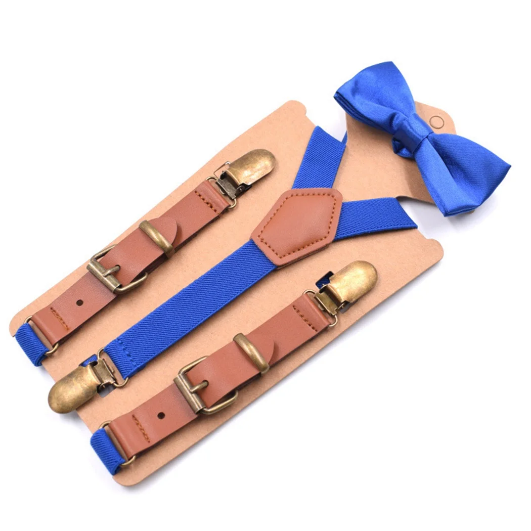 Три зажима для мальчиков и девочек y образные подтяжки Детская рубашка на лямках