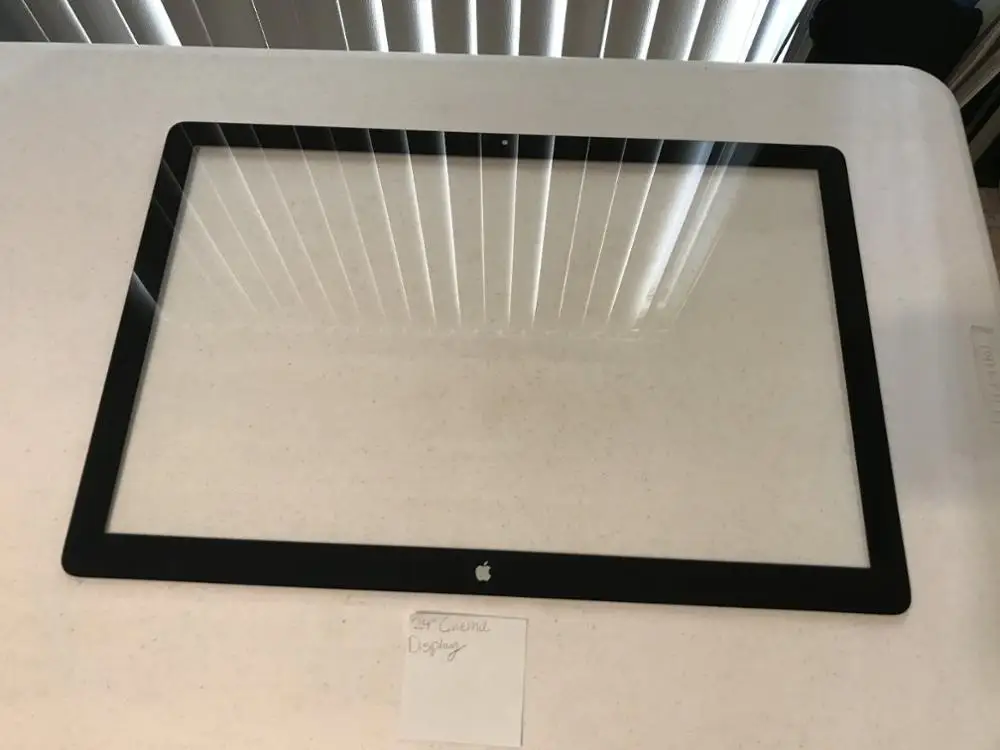 

Ship from Netherlands for Apple Cinema Display 24" A1267 Original Front Glass Screen Display Panel Used 90% New