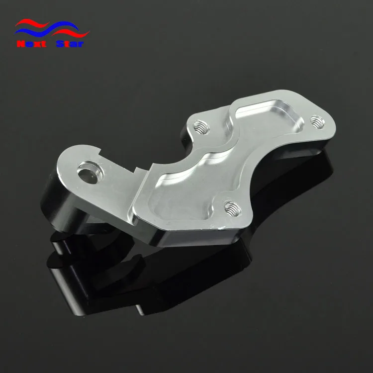 Мотоцикл CNC серебряный адаптер кронштейн для HONDA CR CRF CR125 CR250 CRF250R CRF250X CRF450X