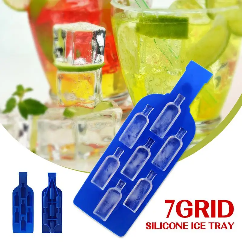 Экологически чистые бутылки 7 сетка силиконовая форма для льда рекламных