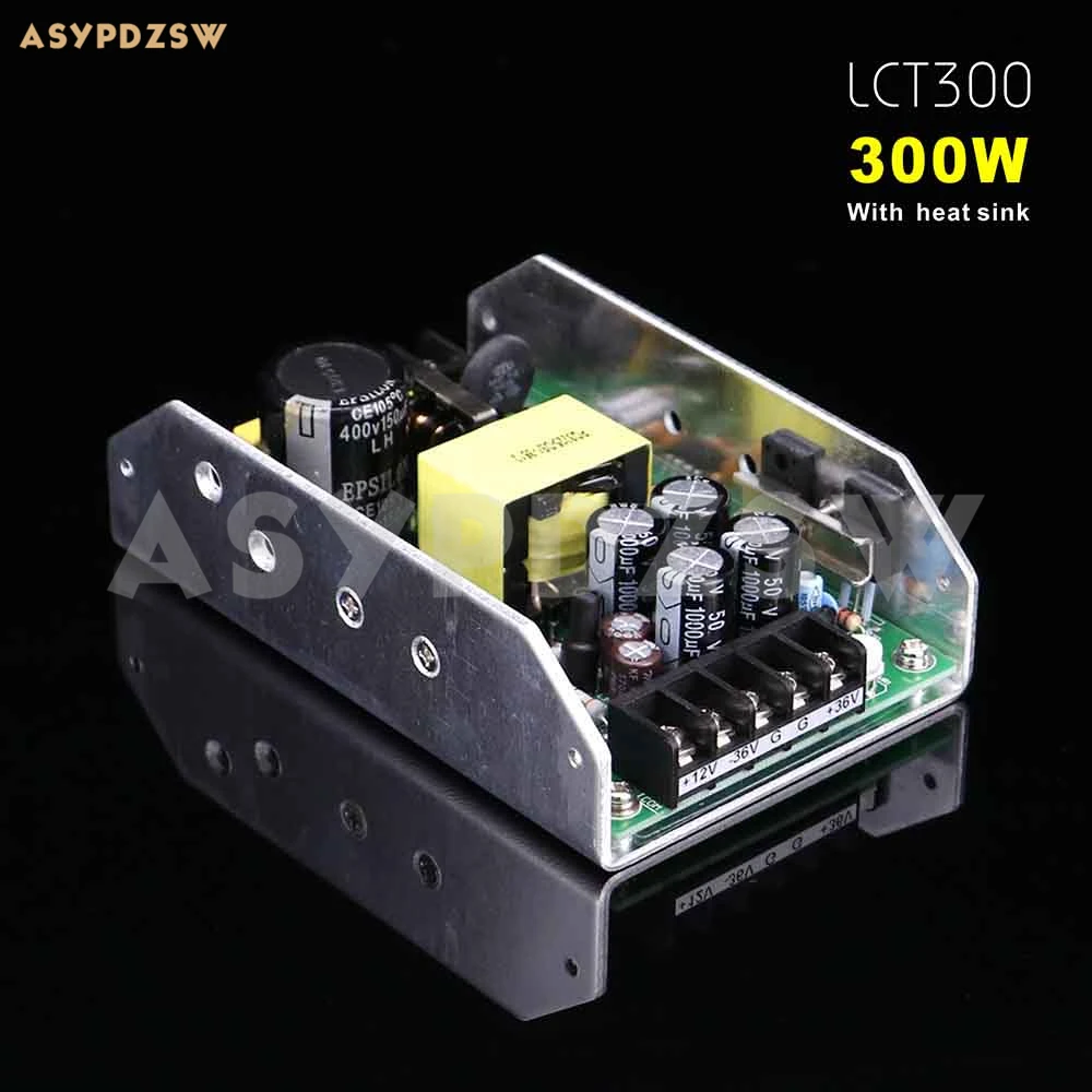 Плата импульсного усилителя мощности LCT300 300 Вт SMPS DC +/ 48 В/55 в/60 в и AUX 12 В|Адаптеры