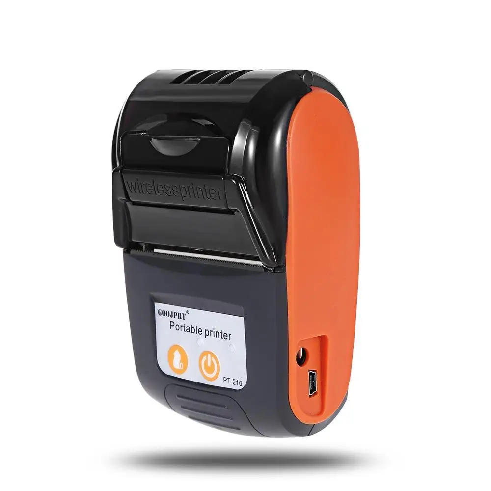 Оригинальный GOOJPRT PT 210 58 мм 50 89 9 мм/сек. Bluetooth термопринтер портативный