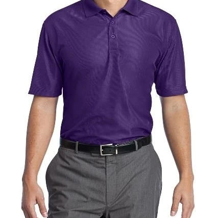 Port Authority K512 Performance Vertical Pique Polo T-Shirt Majestic Purple - 4XL |