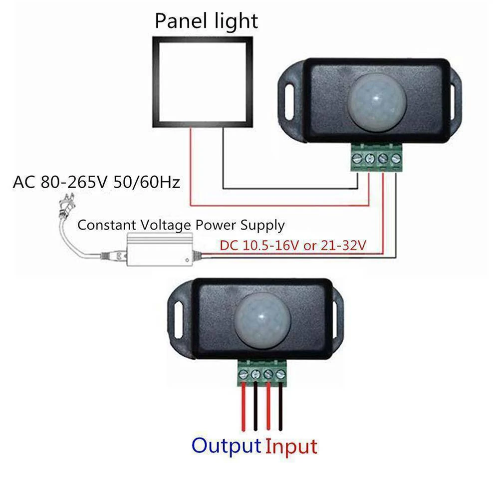Wireless Switch DC 12V-24V 6A PIR Motion Sensor Human Detector for 3528 5050 5630 3014 LED Strip | Обустройство дома