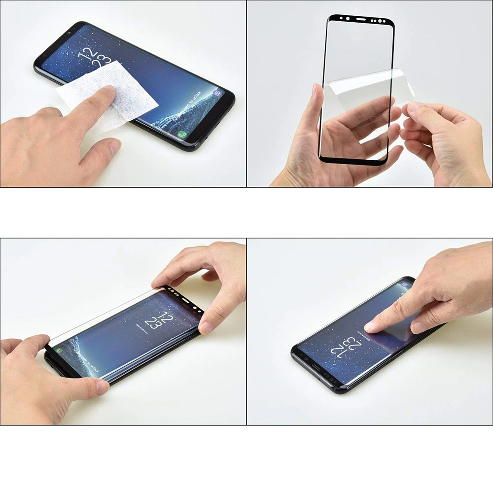 Закаленная пленка на весь экран для Samsung Galaxy S9 Plus | Мобильные телефоны и