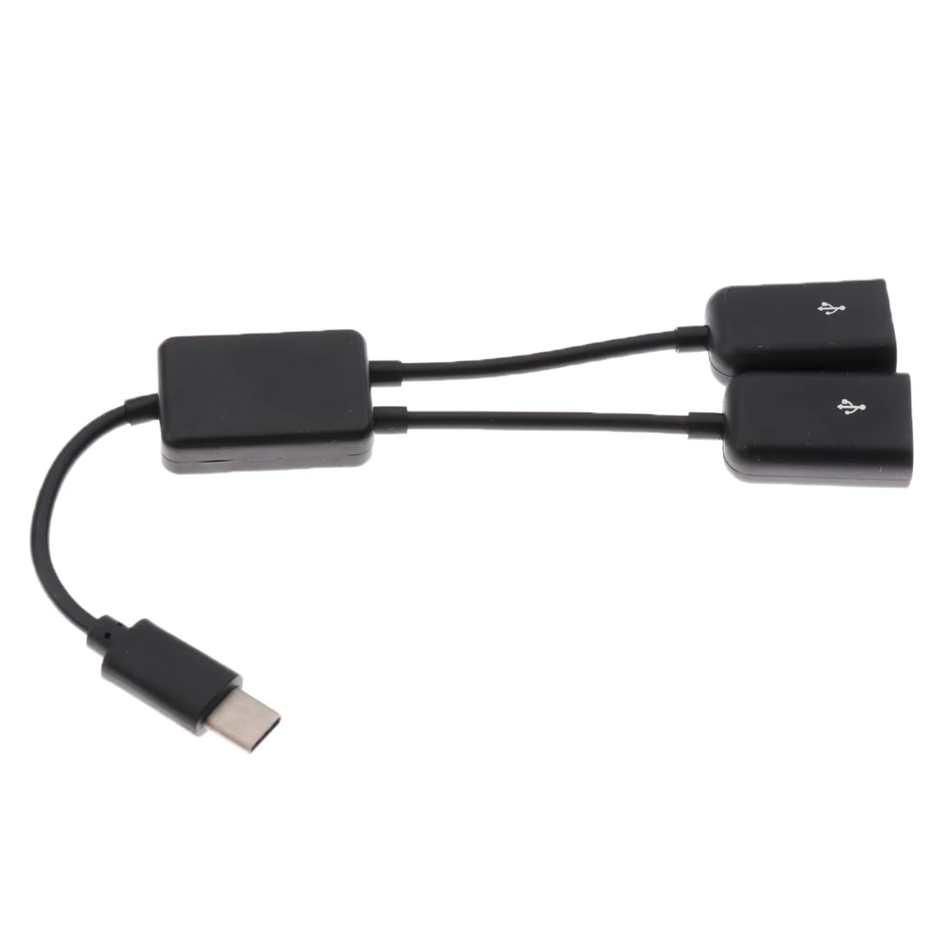 Кабель адаптер Dovewill USB 3 1 Type C Male Female Dual 2 0 в OTG|Сетевые адаптеры c передачей данных