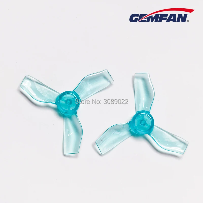 16 шт./8 пар GEMFAN 1219 3 Лопасти PC пропеллер 31 мм 0 8 мм/1 CW CCW бесщеточный двигатель FPV