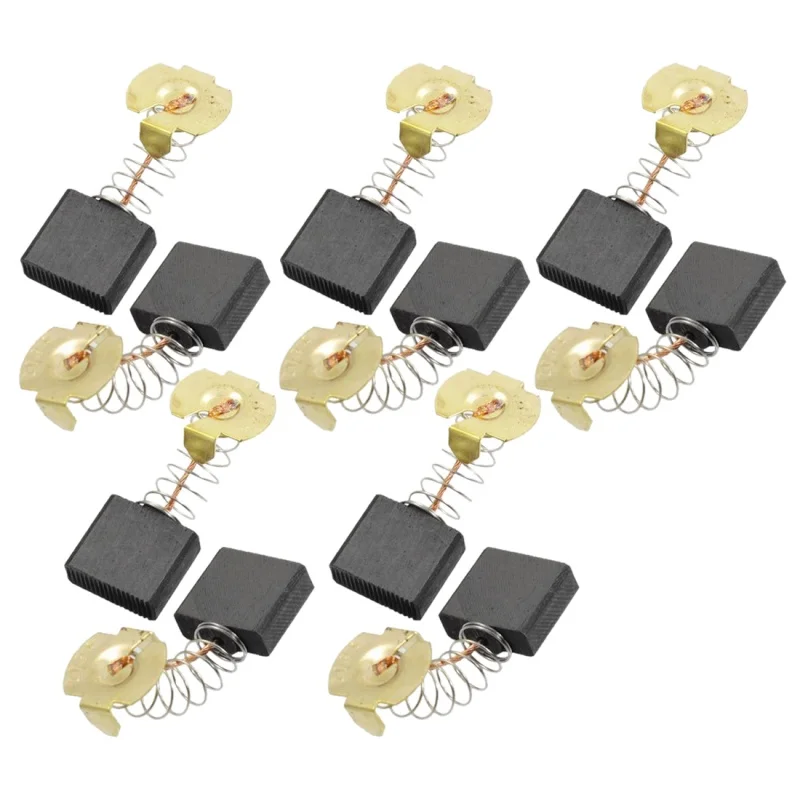 

10 Pcs Power Tool Carbon Brushes 18 x 16 x 7mm CB203 for Makita