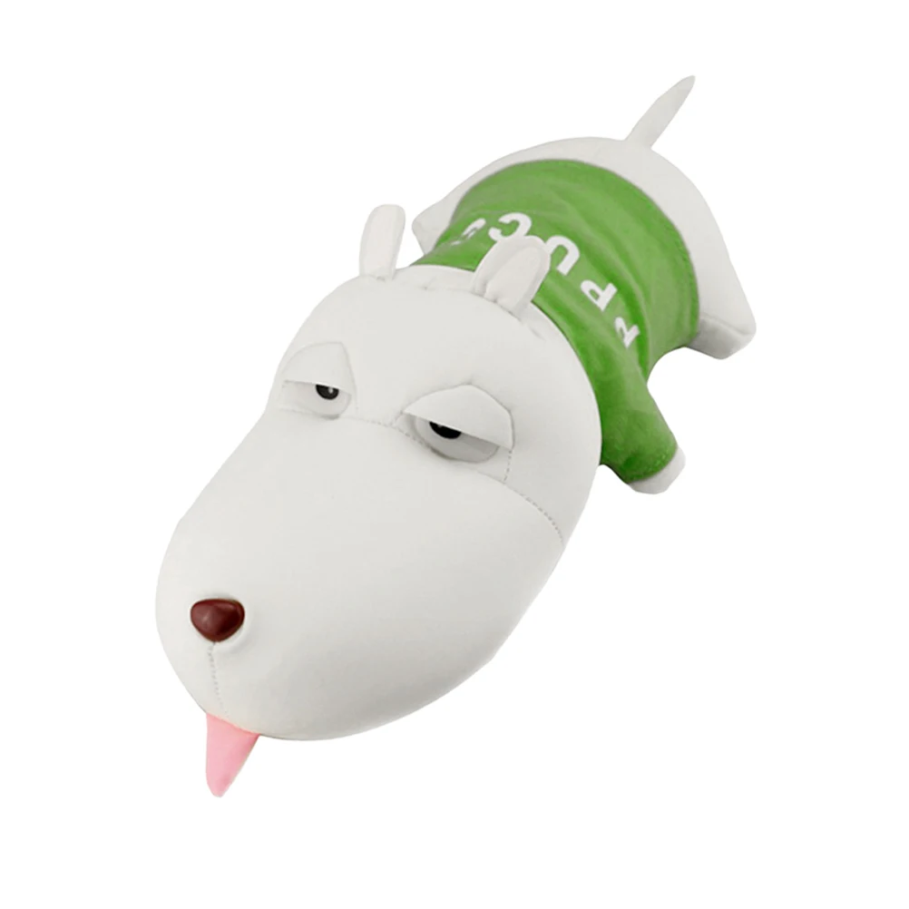 1pc 31cm Long Mouth Bamboo Charcoal Dog Pattern Car Indoor Decoration Puppy Dogs for Vehicle Ornament(Green) | Автомобили и