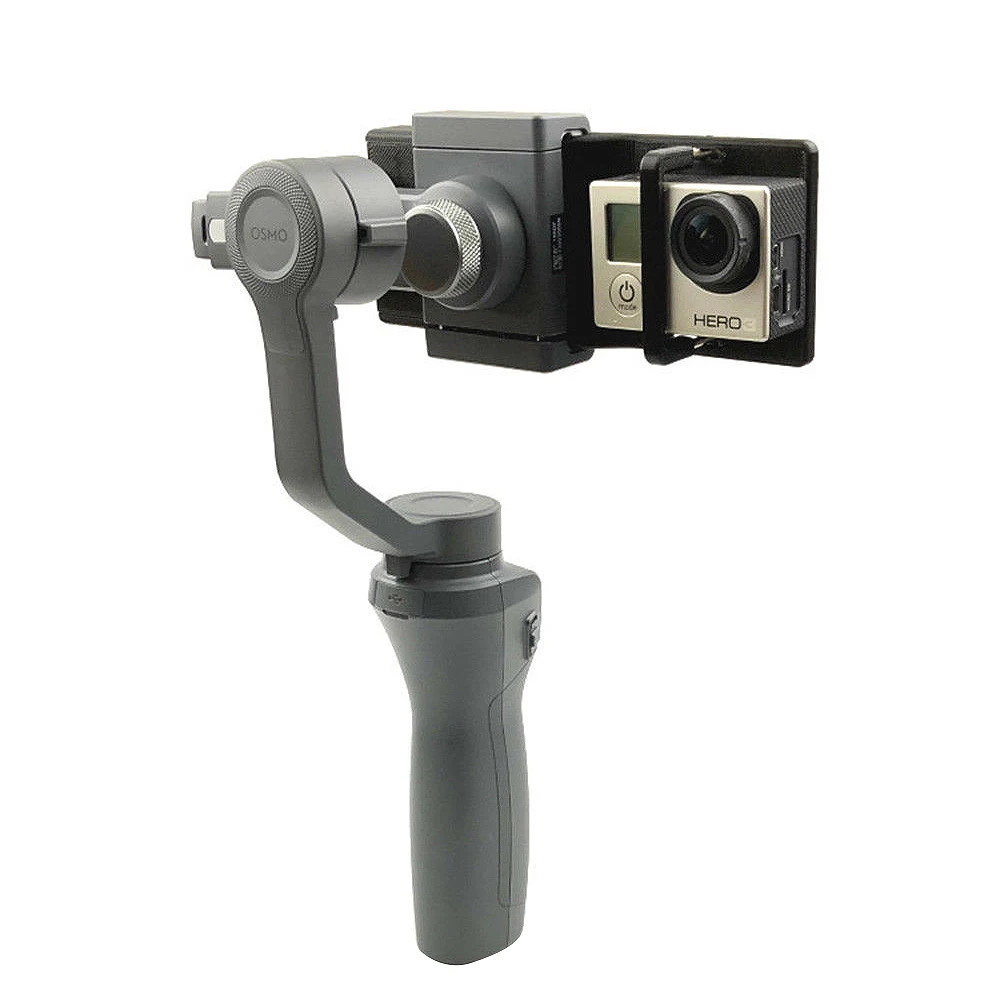 Монтажный адаптер для подключения камеры Go Pro Hero3/4/5/6 Yi с Osmo Mobile 1 2 | Электроника