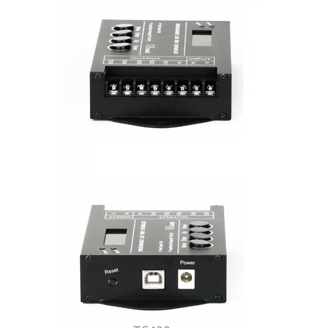 Программируемый таймер DC12V-24V 5 12-24V канала черный 20A LED-20-60 &lt0 Вт диммер | Лампы и