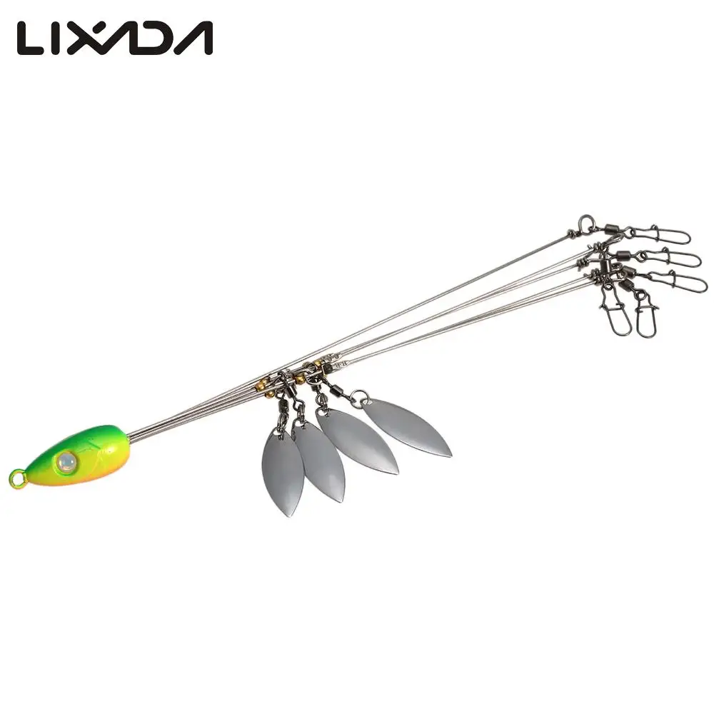 Lixada 1/5 шт./партия рыболовные крючки зонтик Алабама приманки для окуня набор