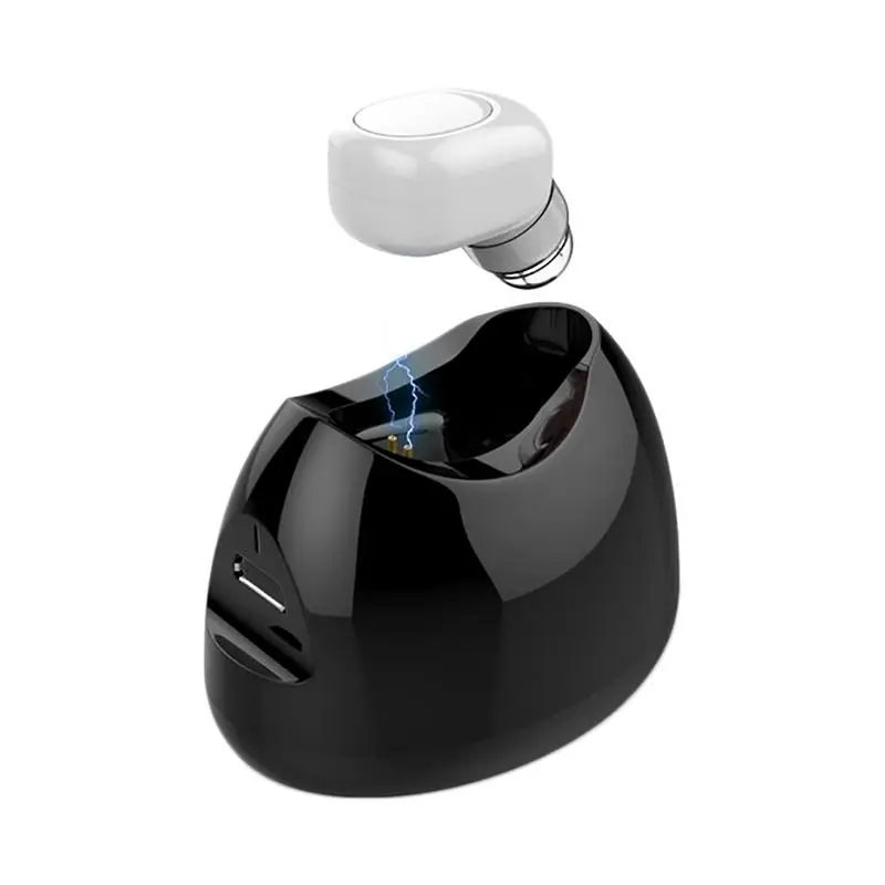 Портативные наушники мини беспроводные Bluetooth невидимые вакуумные стерео Hd звук