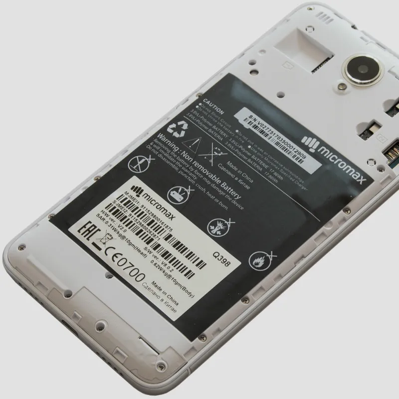Аккумулятор 4700 мАч для Micromax Canvas Power 2/Q398 аккумулятор аккумуляторная батарея