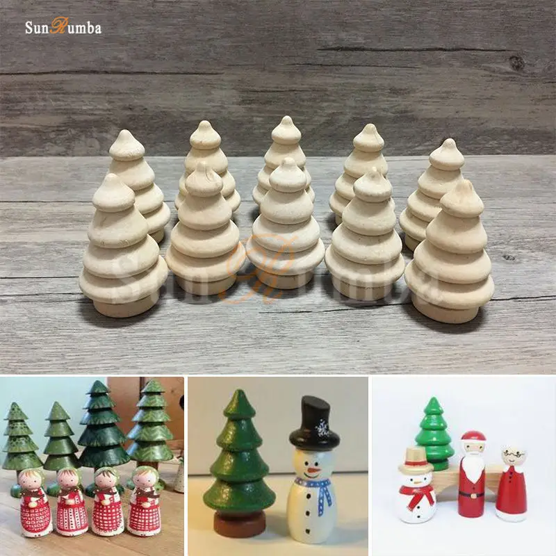 Деревянная игрушка DIY Незаконченные художественные изделия швейные деревянные