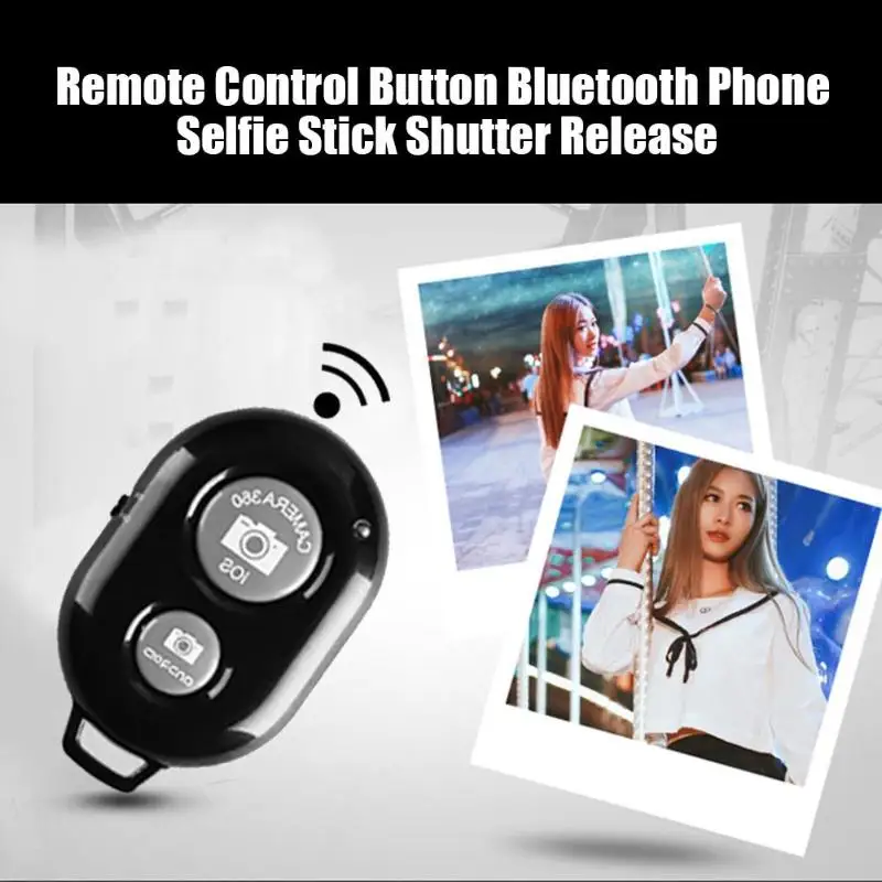 Беспроводная кнопка дистанционного управления Bluetooth совместимый спуск затвора