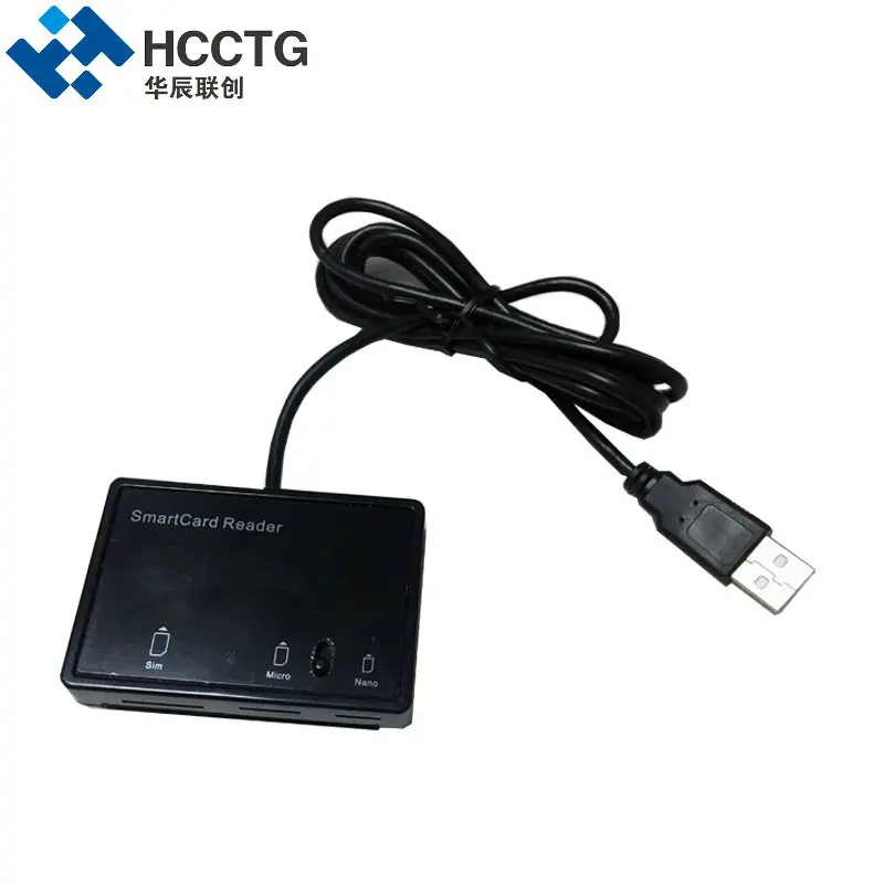 

EMV Hi-Speed USB Portable Four in One Smart Card Reader DCR3516