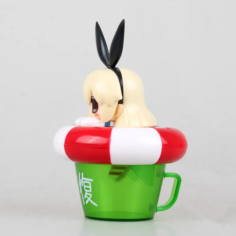 10 см аниме экшн-фигурка Kantai Collection Shimakaze Bath Play ванная Мини Q Ver PVC 1/10 масштабная