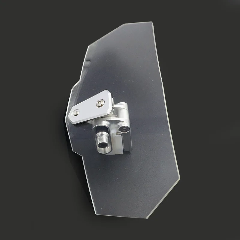 Мотоцикл клип на прозрачное лобовое стекло ветровое расширение дефлектор