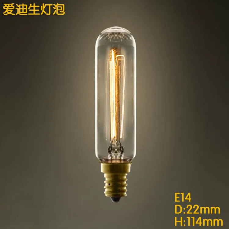 

4pcs 40w 220v T10 C35 T45 G45 E14 Edison Bulb Incandescent Filament Retro Lamp Bulb Lampada Bombilla Vintage Light Ampoules