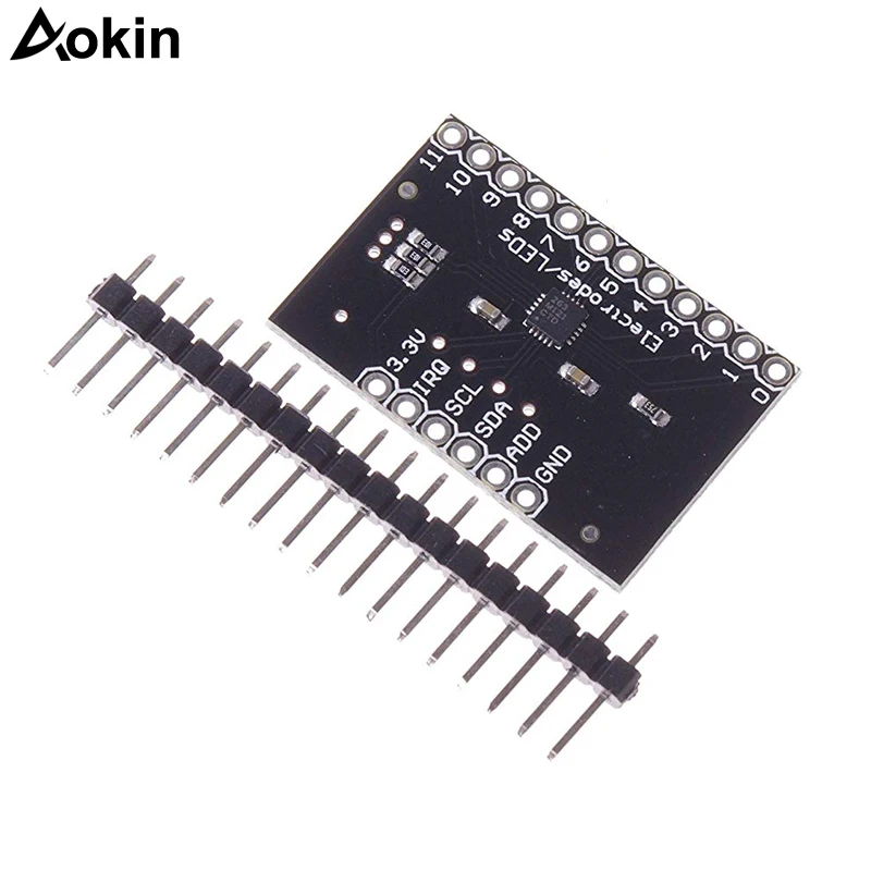 MPR121 Breakout V12 Capacitive Touch Sensor Controller Module I2C keyboard Development Board For Arduino | Электронные