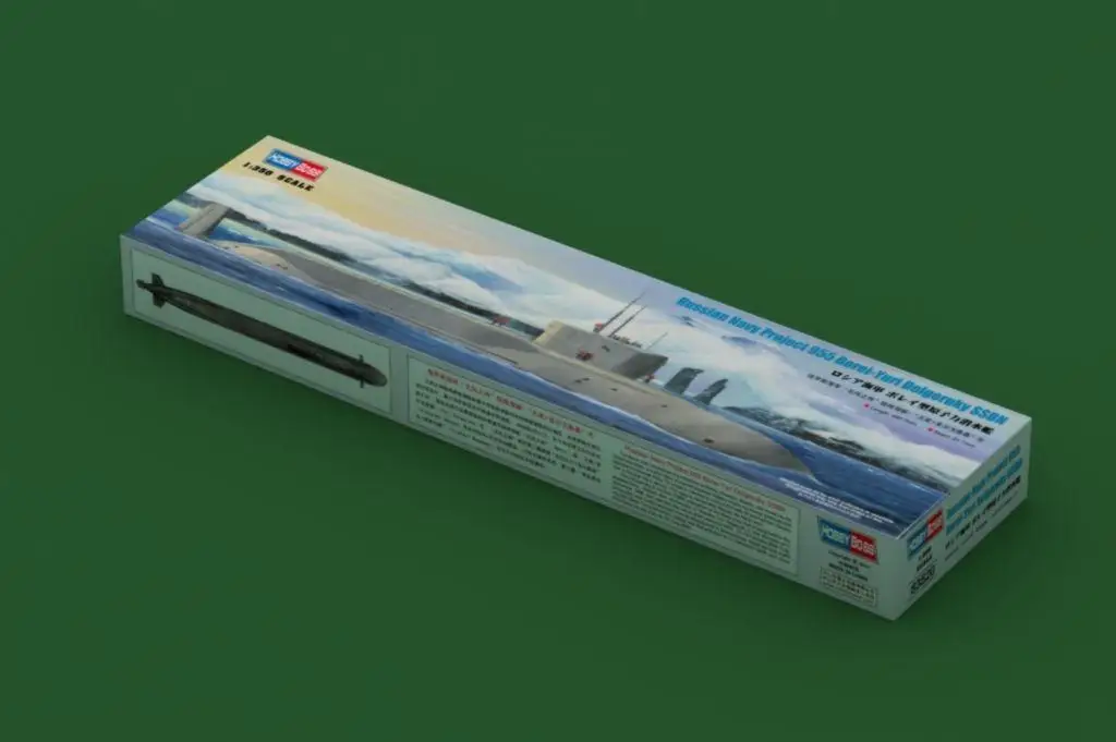 Подводная лодка Hobbyboss 1/350 83520 Российский проект 955 Borei-Yuri Dolgoruky SSBN | Игрушки и хобби