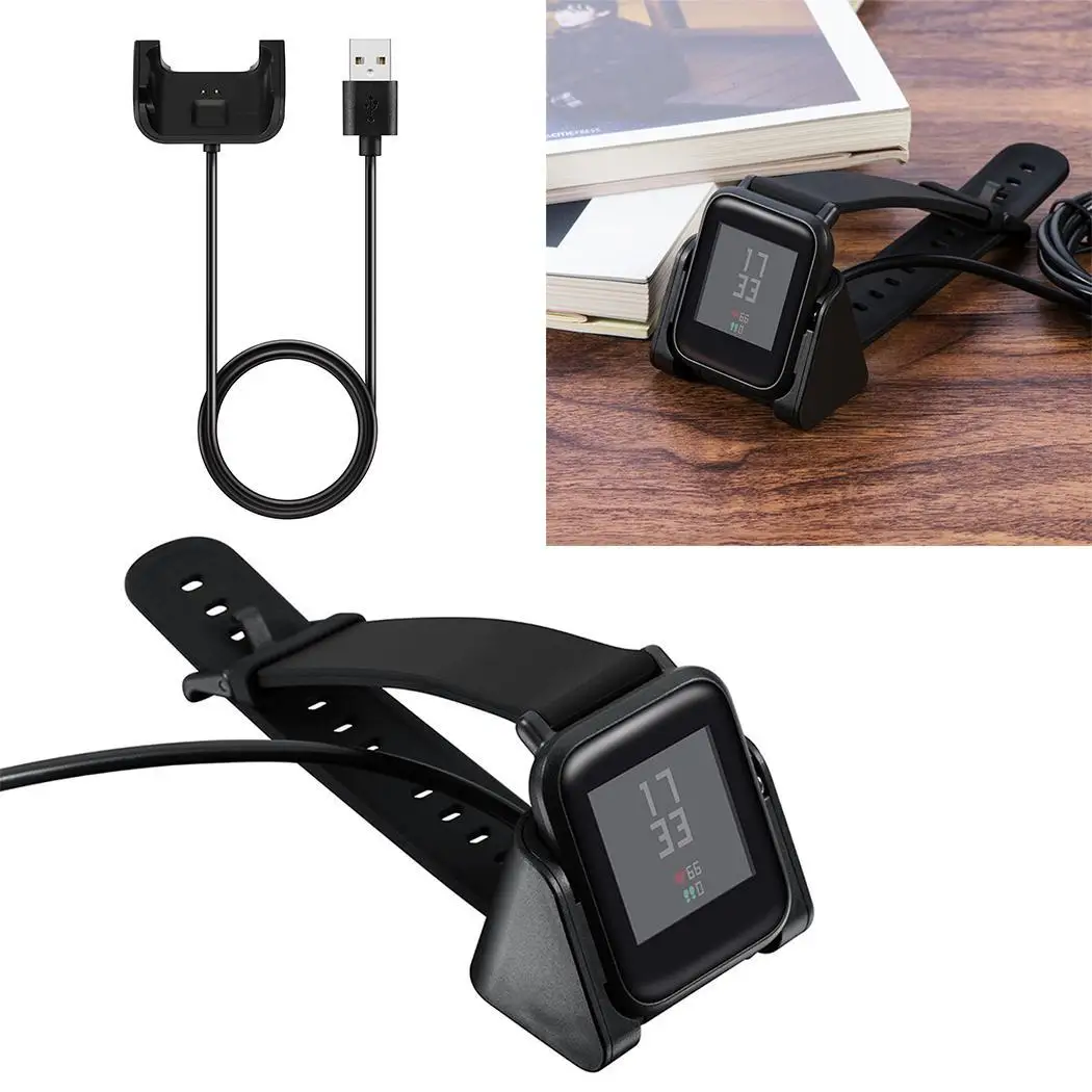 Портативный Легкий Смарт-часы зарядное устройство s USB Магнитный 1 м для 80 мин Huami 5