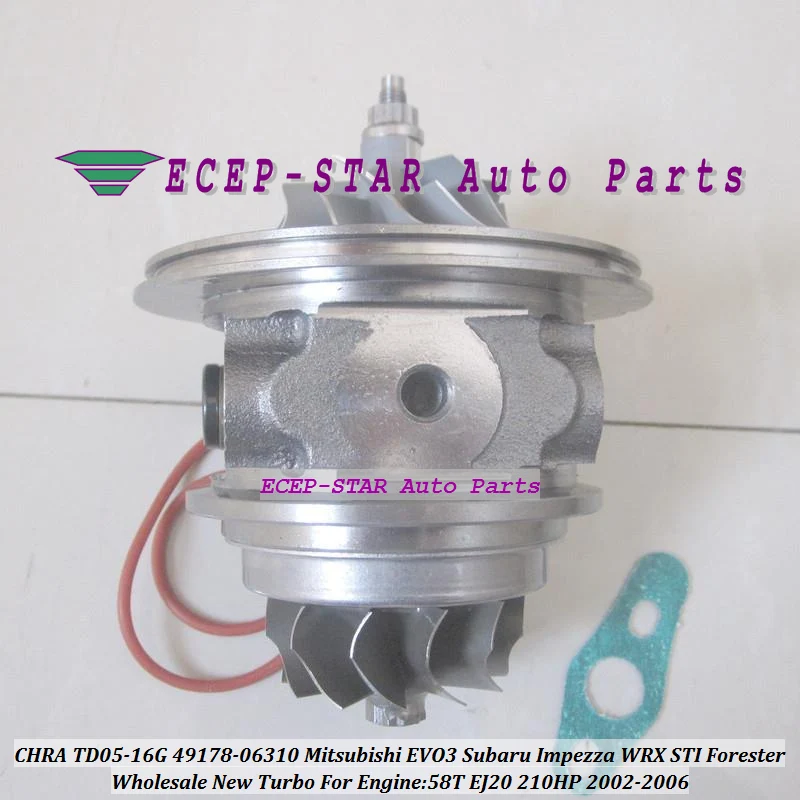Турбокартридж CHRA Core TD05 16G 49178 06310 14412AA092 для Mitsubishi EVO 3 SUBARU Impreza WRX GT555 58T EJ20 2.0L