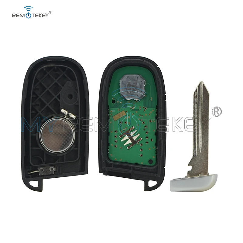 Умный ключ Remtekey M3N-40821302 4 кнопки с паникой 433 МГц 68143505AC 68143505AB для Jeep Grand Cherokee 2014 2015 |