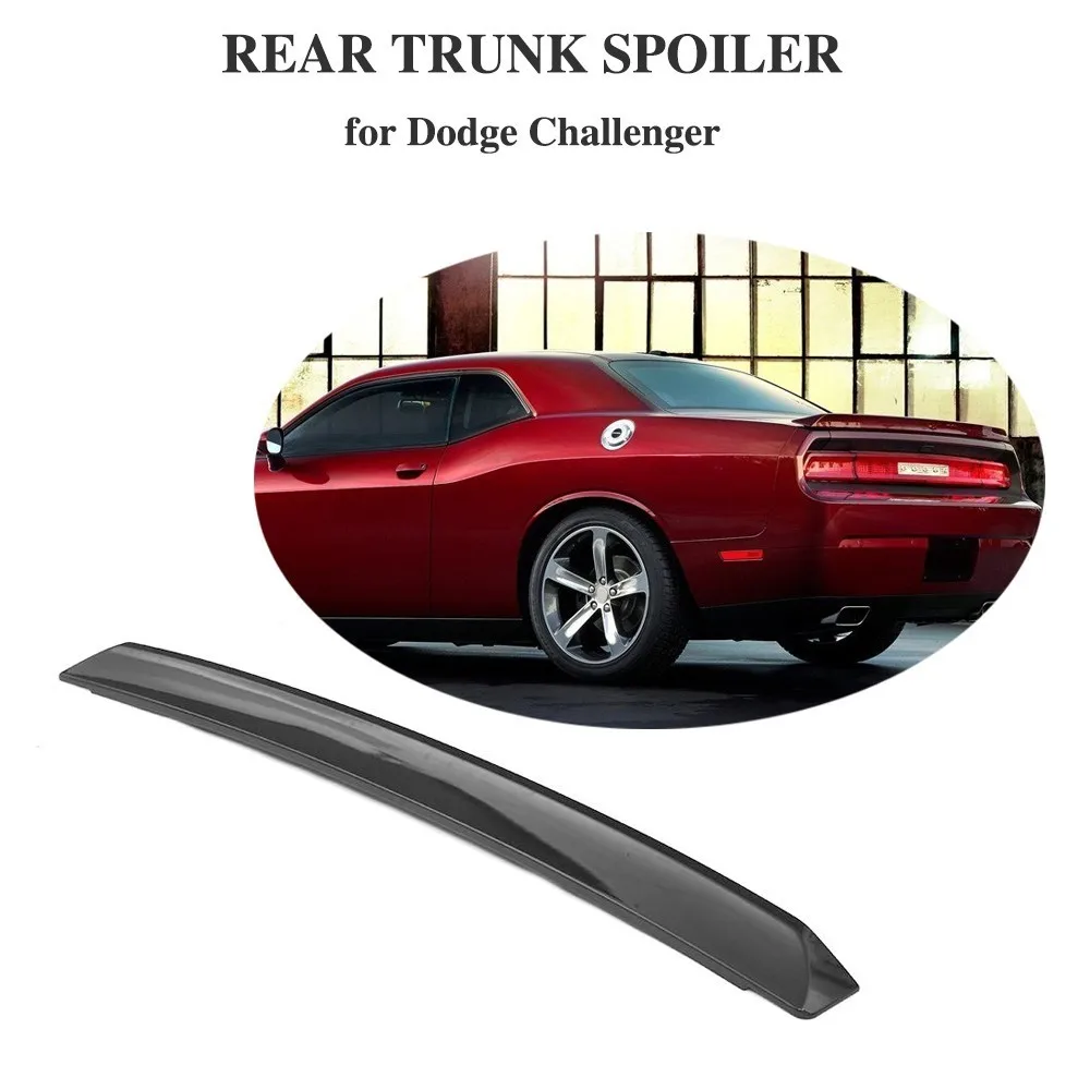

Задний спойлер из АБС-пластика, окрашенный черно-белым для Dodge Challenger 2008 - 2014