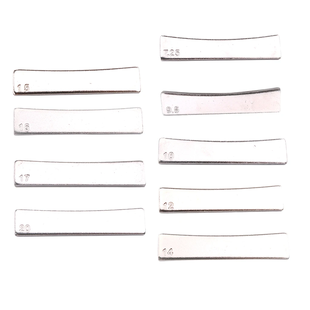 

Alloy Guitar Fret Press Caul Insert Luthier Tool Replacement Parts for Guitar Practicers 2.48x0.53x0.16inch