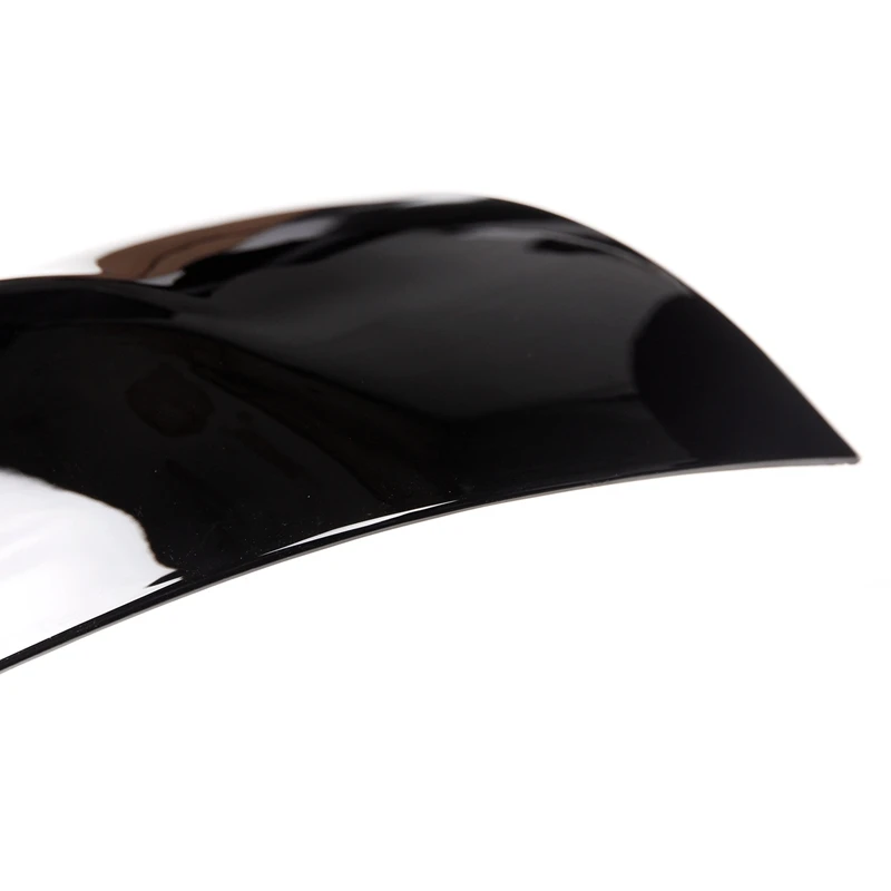 2 шт. глянцевое черное внешнее боковое зеркало заднего вида крышка Накладка для Bmw