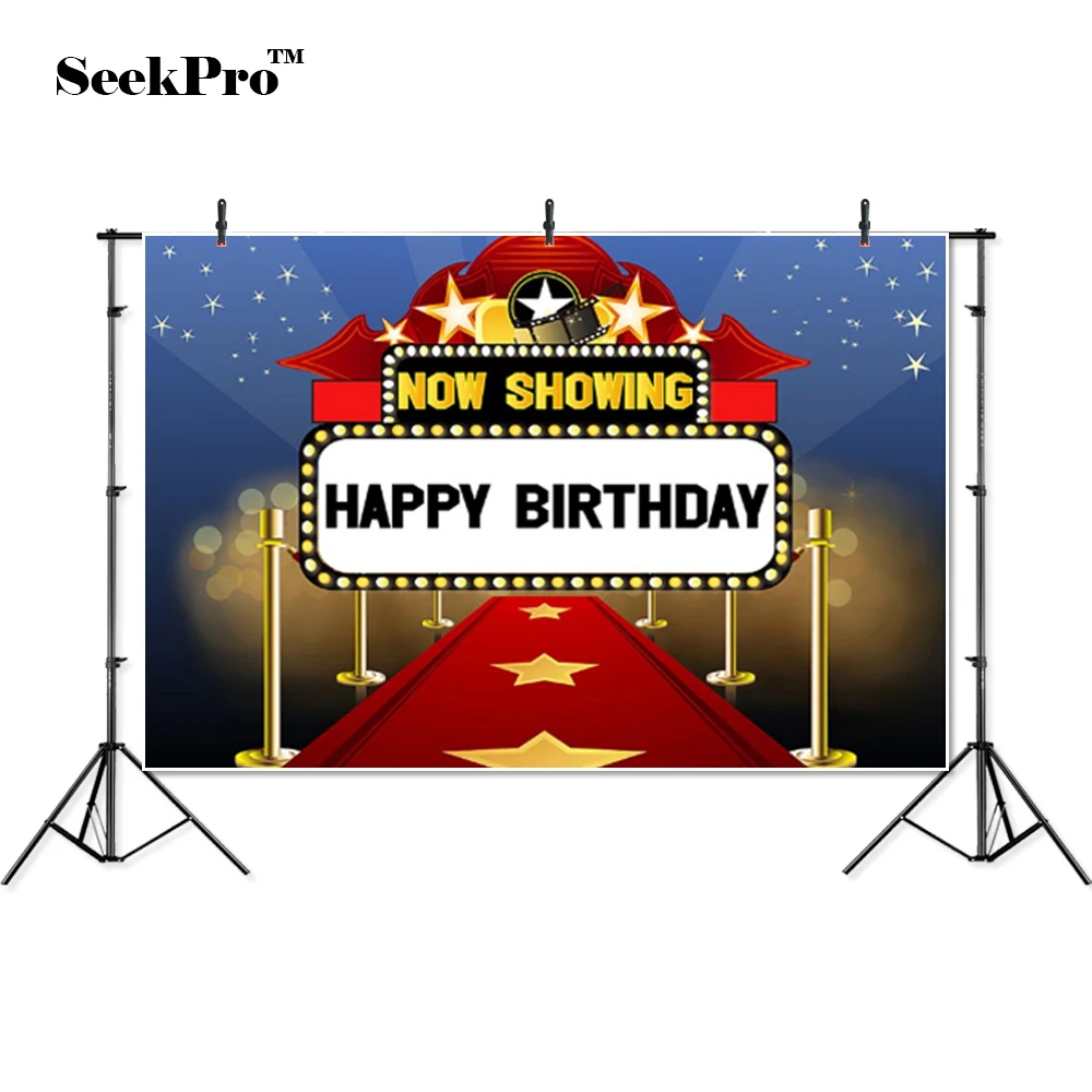 Фон из тонкой виниловой с днем рождения baby shower ковер детский фон для фотосъемки