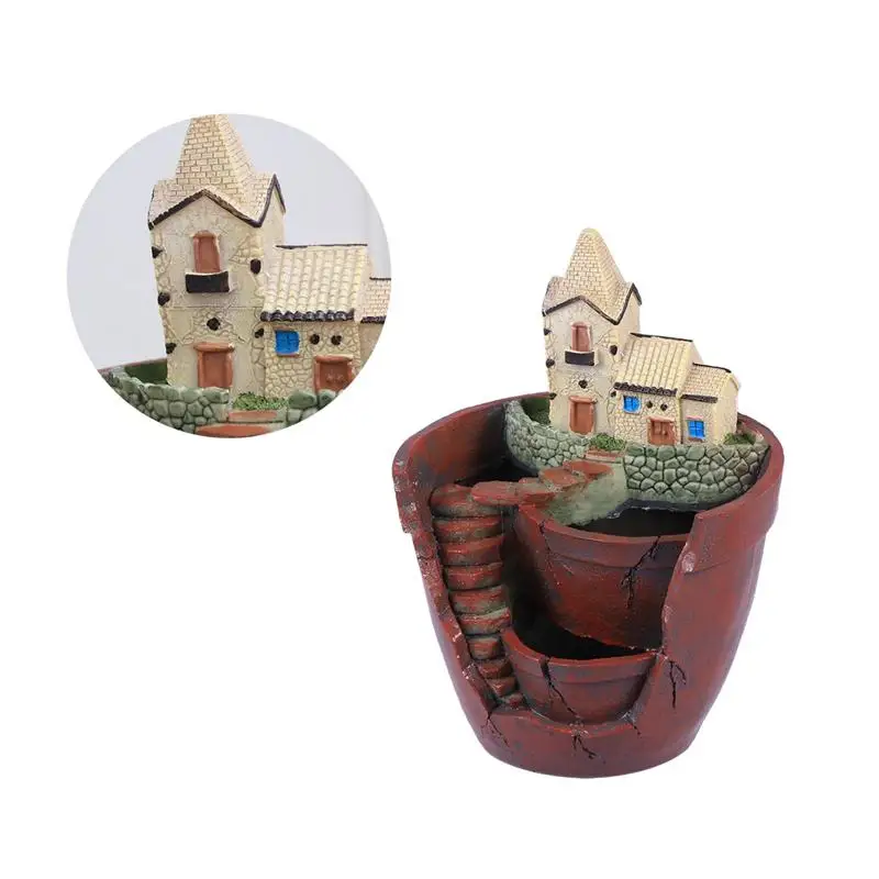 1 шт. мини домик дизайн микро висящий крошечный пейзаж искусственные креативные