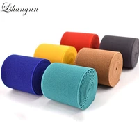 50mm high quality rubber bands colour elastic tape double sided thickening elastic belt for clothing sewing accessories 36 color