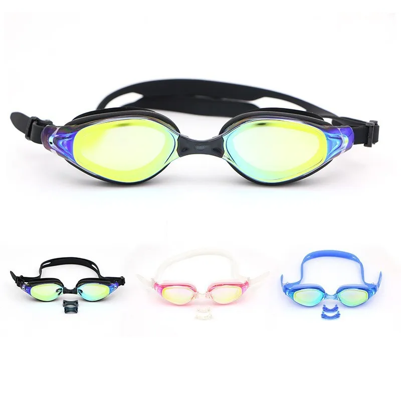 

AILLOMA 3 переносица UV400 подводный диоптрий очки для плавания водонепроницаемые поликарбонатные линзы регулируемые плавательные аксессуары о...