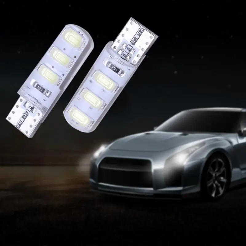 2 шт. автомобильный светильник шириной s 5 Вт 6 светодиодный 5730 SMD W5W T10 декоративная