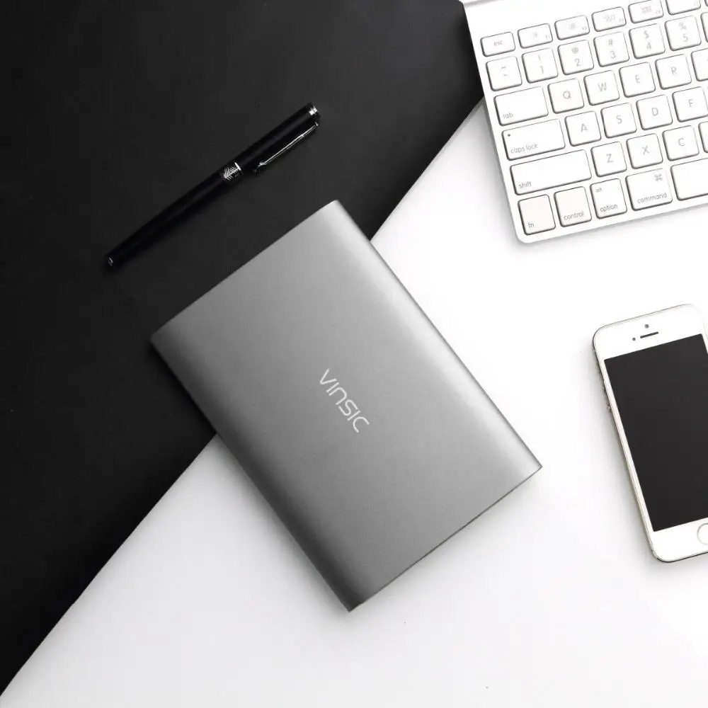 Vinsic 20000 мАч запасные аккумуляторы для телефонов Dual USB внешний батарея зарядное
