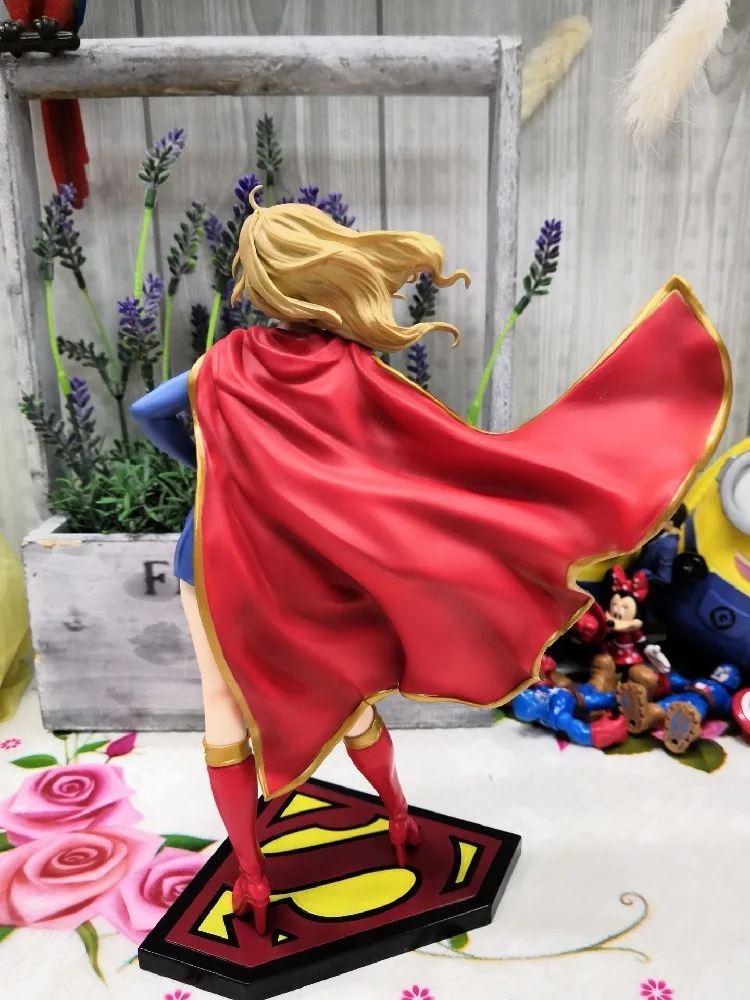 Justice League DC Comics Universe Supergirl Return Back Bishoujo полная фигурка Супер девочка игрушка 21 см