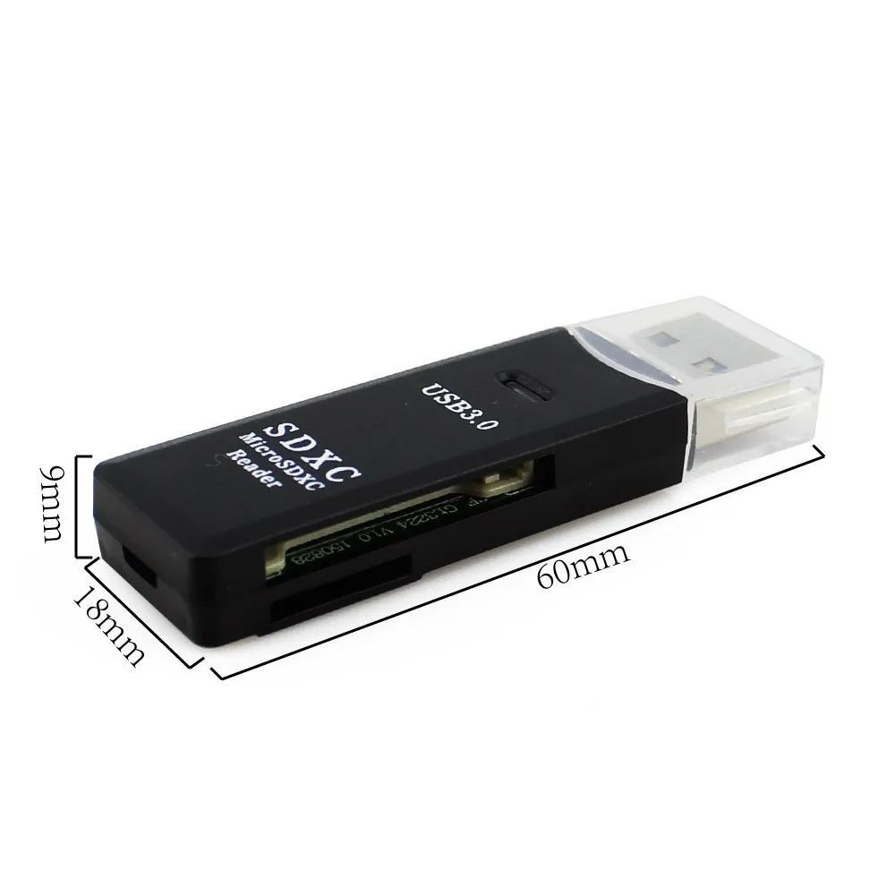 CHYI 2 в 1 кардридер USB 3 0 Мини с внешней Micro SD XD карты для ноутбука Аксессуары |