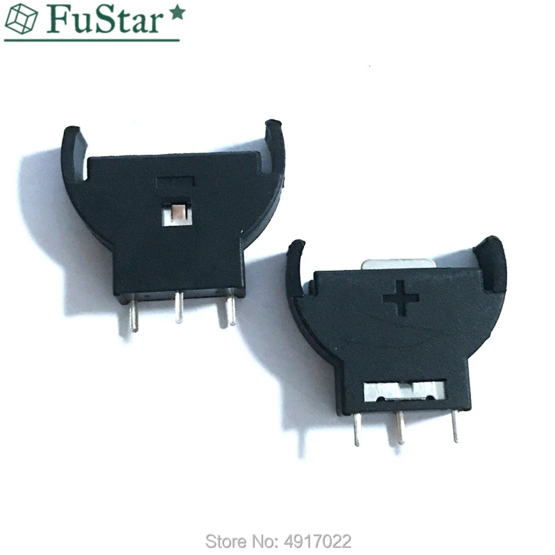 20pcs CR2032 CR2025 полукруглая литиевая батарейка монета коробка держатель чехол CR 2032 2025