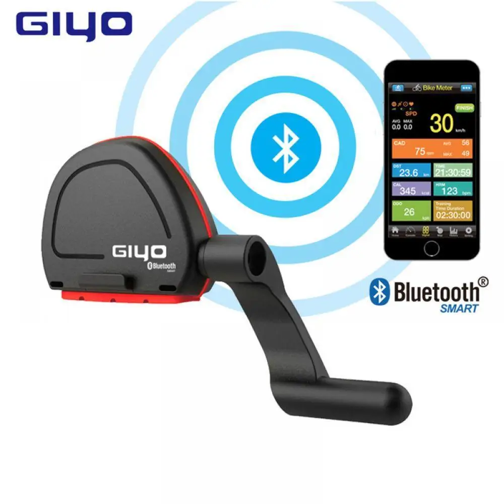 GIYO Bicycle Computer Wireless Gps Speedometer Cadence Sensor Fitness Bluetooth 4.0/IOS/Android Cycling Riding Bike | Спорт и