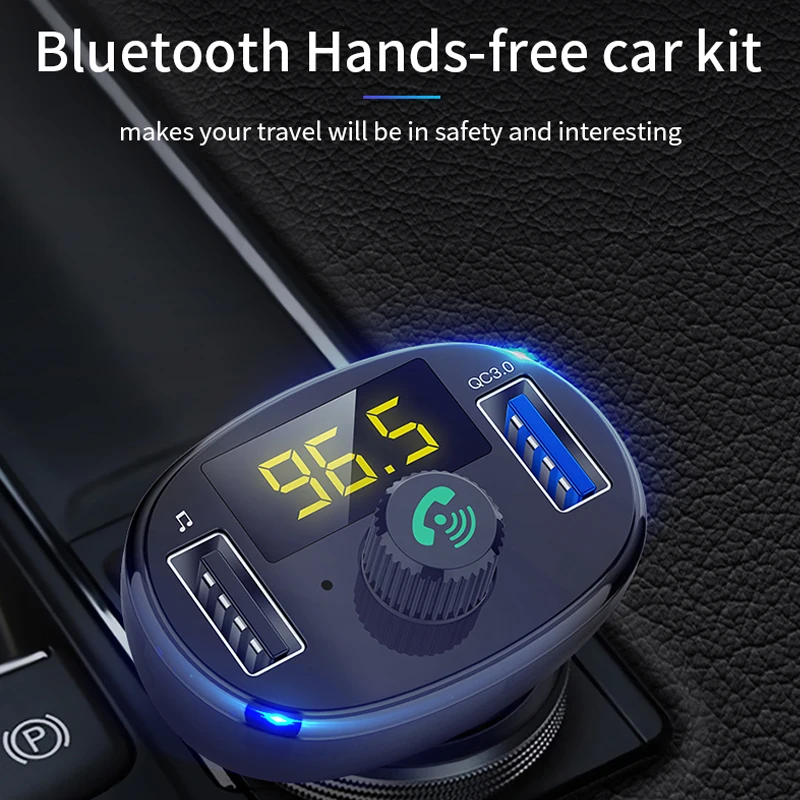 ANLUD Bluetooth 4 1 FM передатчик Комплект беспроводной связи для автомобиля Быстрая