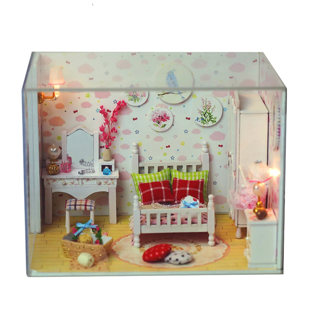 Кукольный дом сделай сам домик мечты миниатюрный набор для строительства