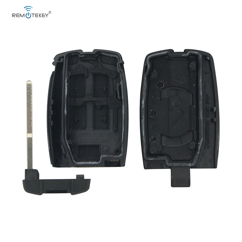 Чехол Remtekey для смарт ключей чехол Landrover LR2 с 4 кнопками и паникой 2008 2009 2010 2011|Ключ от