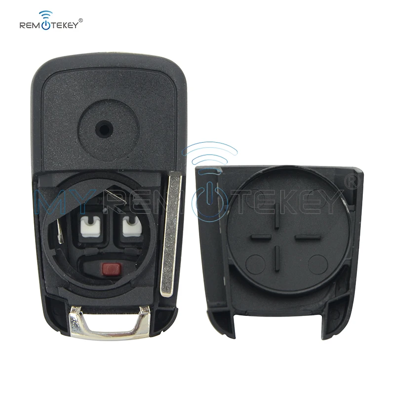 Remtekey OEM #20873620 складной чехол для ключа с дистанционным управлением 3 + 1 кнопка