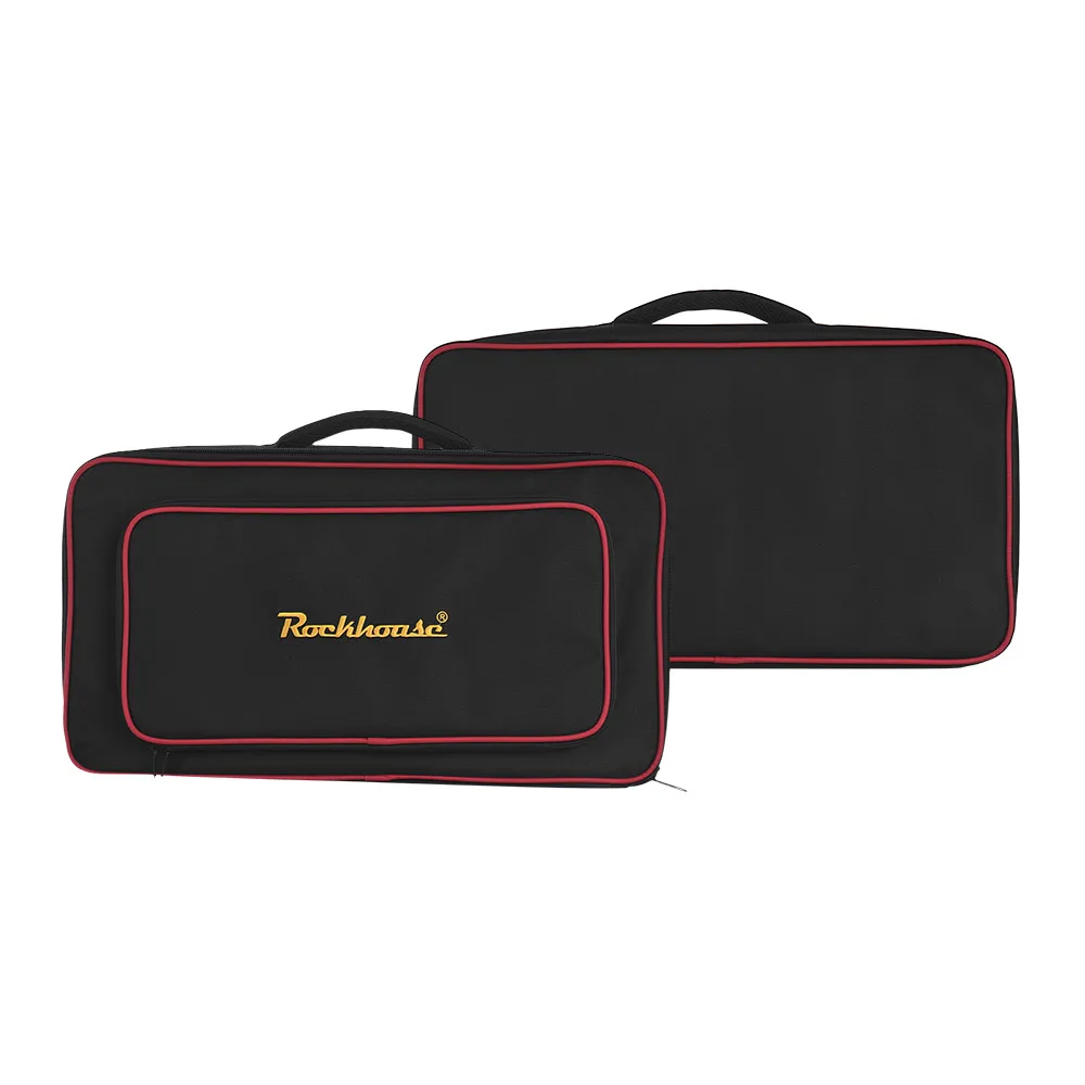 

Portable Handheld Gig Bag Abrasion Proof Thicken Fabric Pedalboard Carry Bag Large Size Guitar Pedal Board Case Guitar Parts